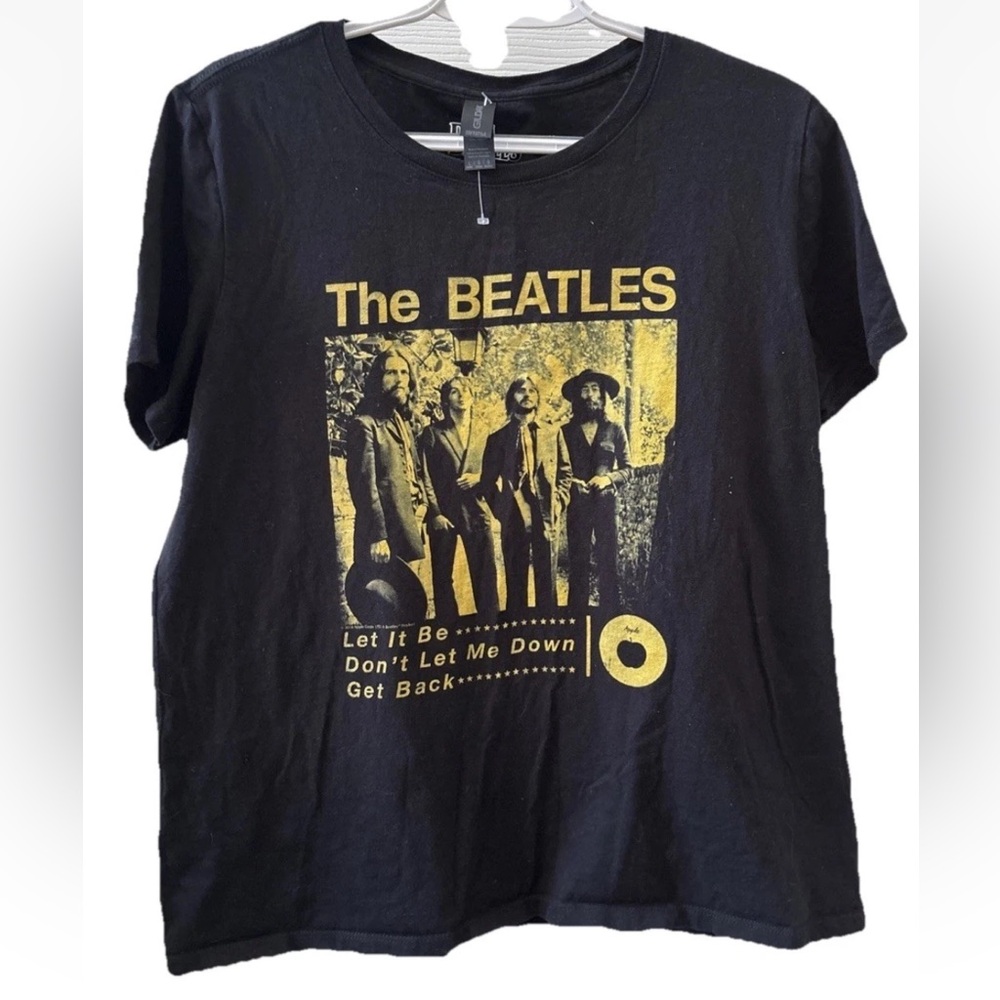 The Beatles Garden Vintage T Shirt Men Fashion 2024 Short Sleeve Unisex